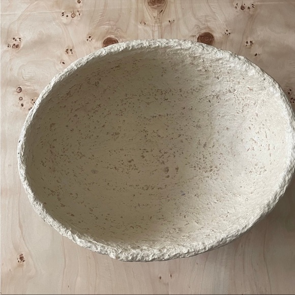 Oval Paper Mache Bowl - Picture 3 of 9